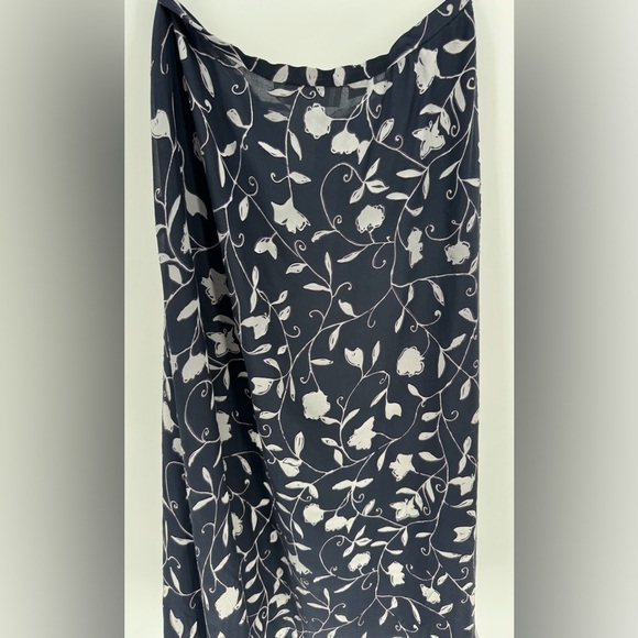 Alex Evenings Chiffon Long Floral Formal Evening Skirt - Picture 4 of 13